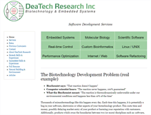 Tablet Screenshot of deatech.com